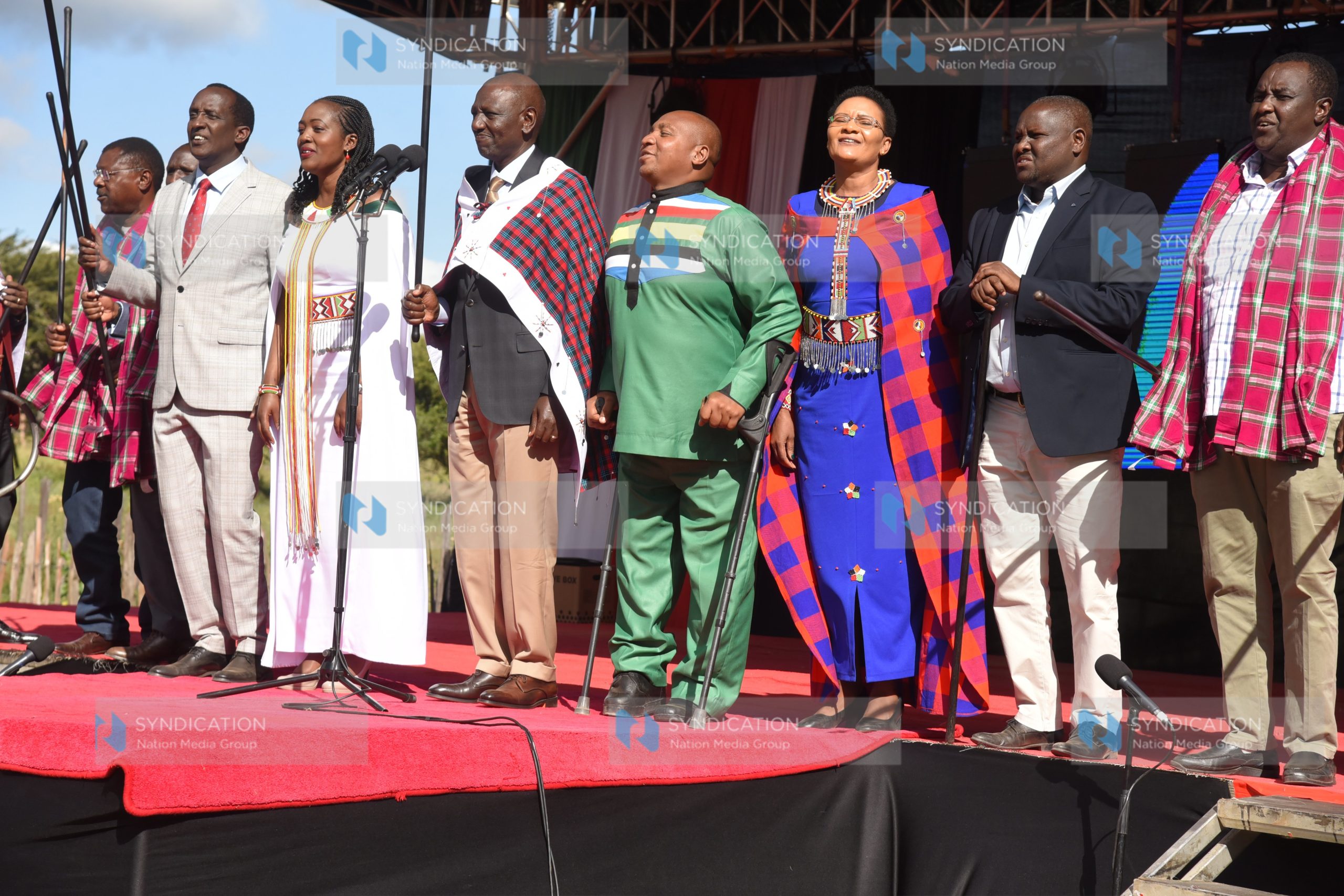 President William Ruto is joined by other Kenya Kwanza leaders