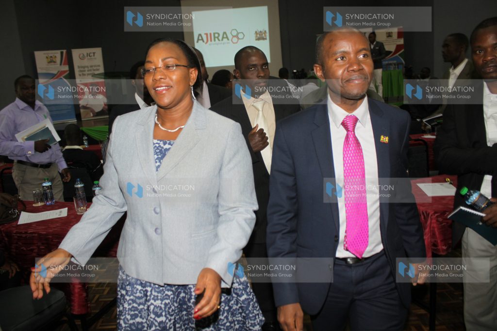 Launching of Ajira online program at KCB Leadership Centre
