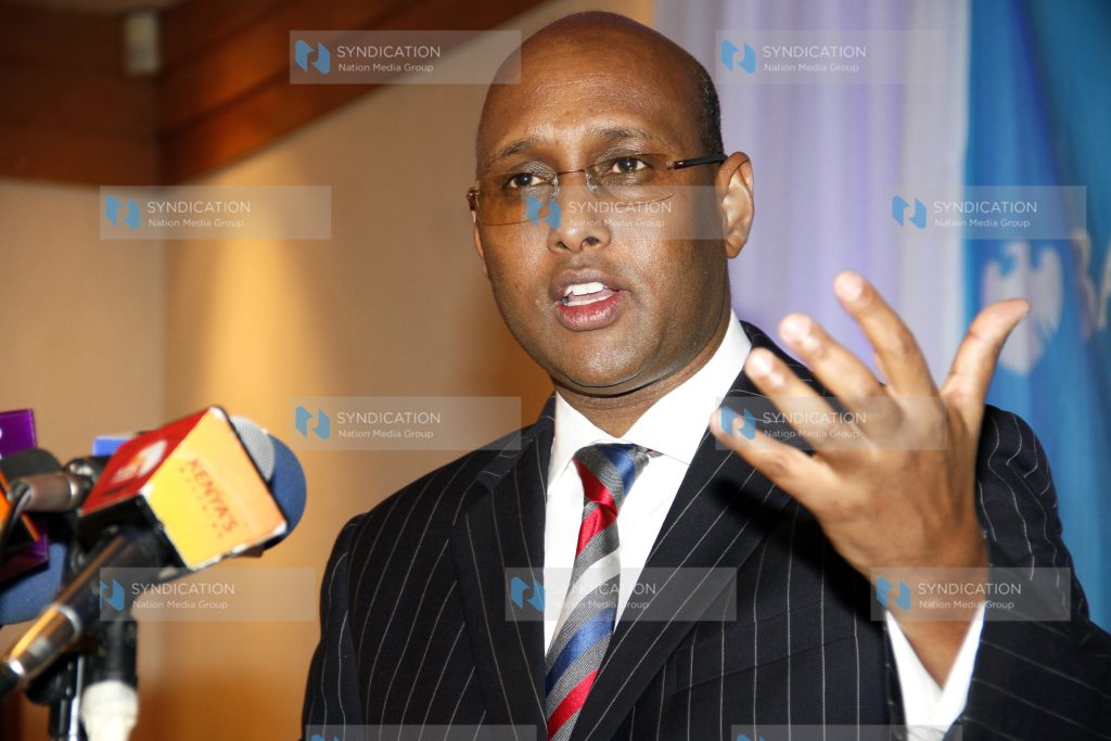 Barclays Bank of Kenya Managing Director Adan Mohamed