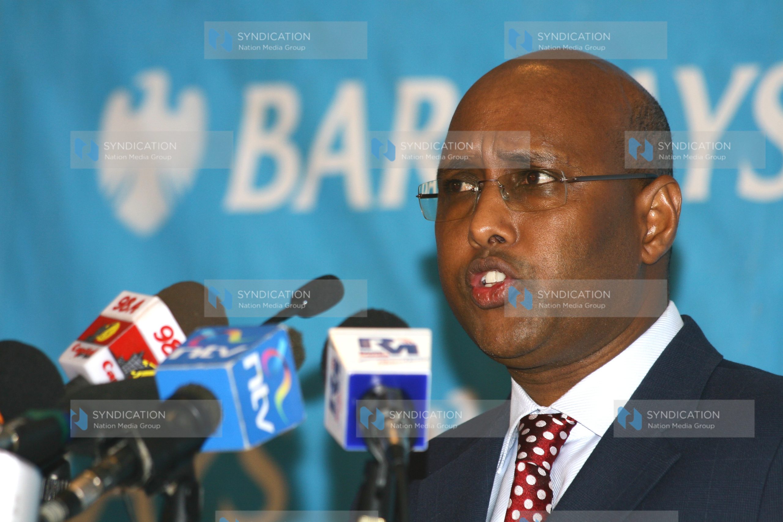 Barclays East and West Africa Managing Director Adan Mohamed
