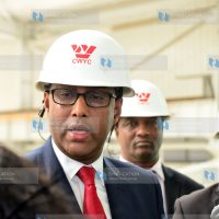 Inspection on the progress of China Wu Yi’s Sh10 billion housing materials supermarket