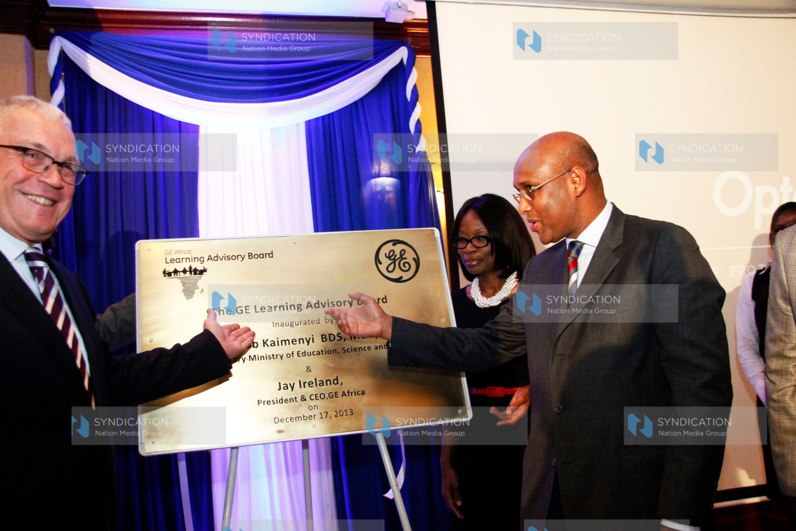 Unveiling of the General Electric (GE) Africa Learning Advisory Board