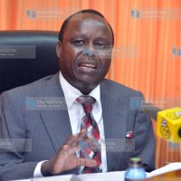 Senate Land and Natural Resources Committee Chairman Lenny Kivuti