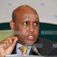 Adan Mohammed during the agency's workshop