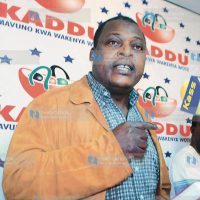 Cyrus Jirongo addresses journalists