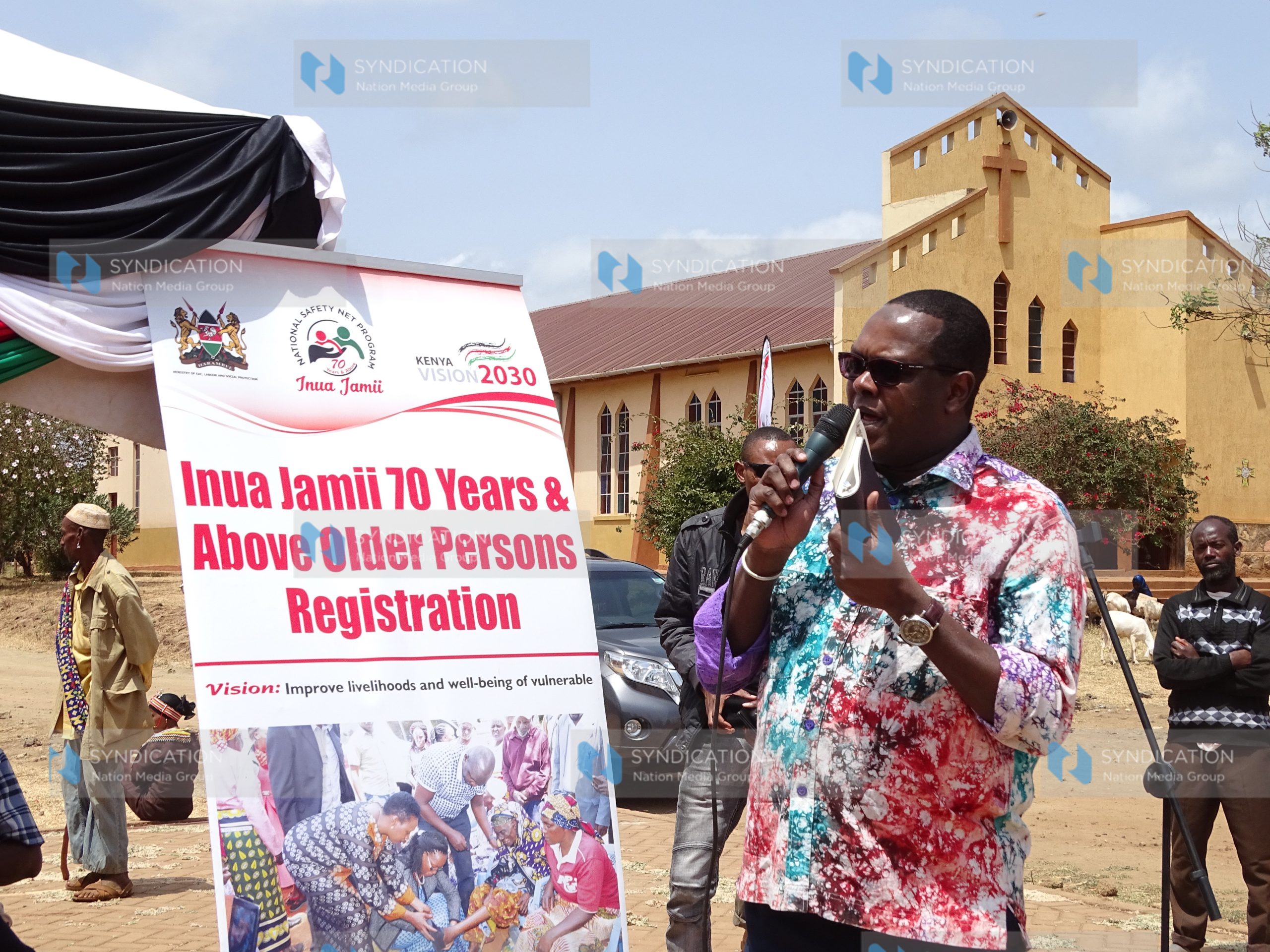 Official launch of the Inua Jamii Welfare programme