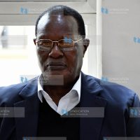 Chris Obure appearing before the Anti- Corruption Court at Milimani Law Courts