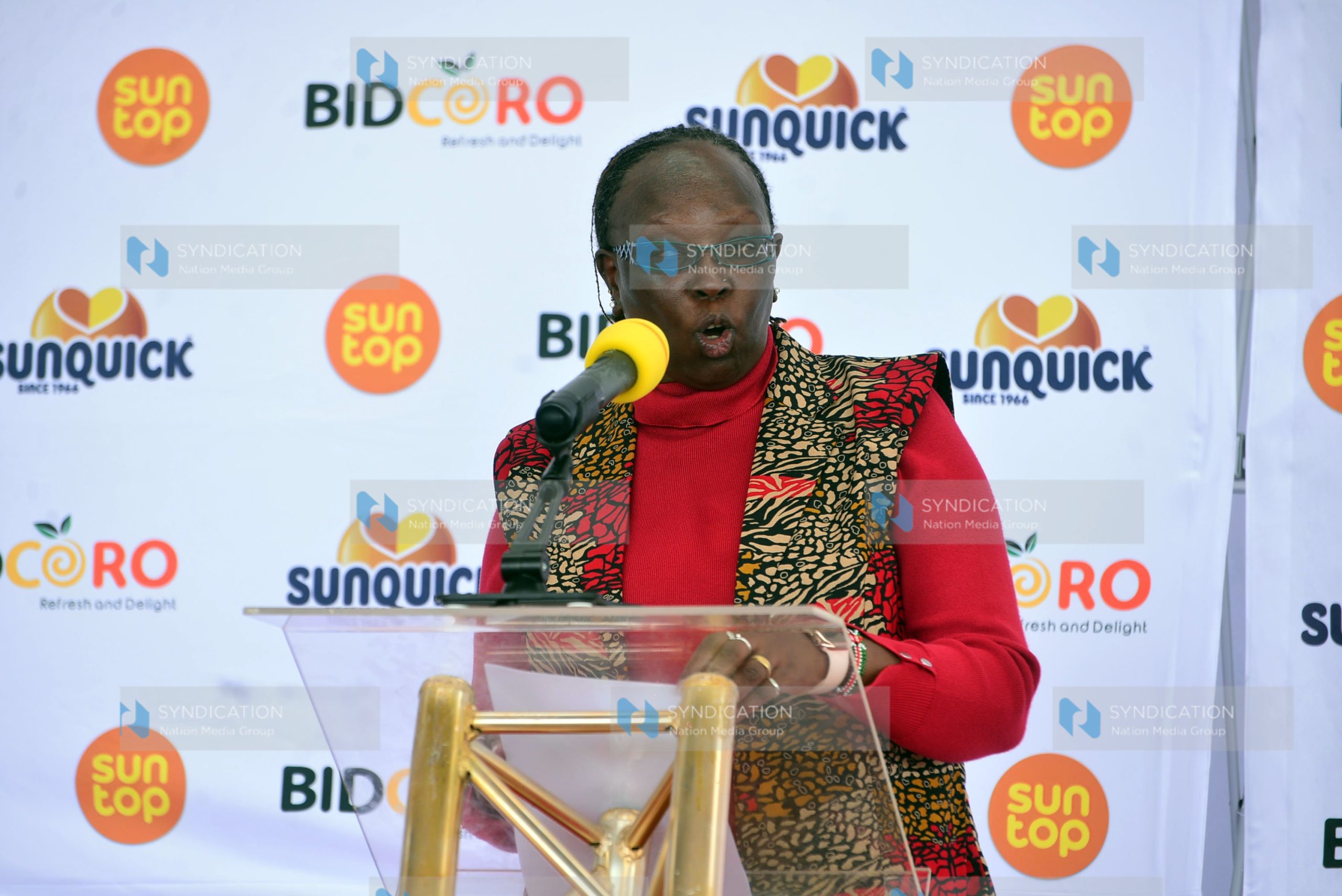 launch of the Sun Quick Fruit Drink Concentrate Production Line by BIDCO Africa limited and CORO