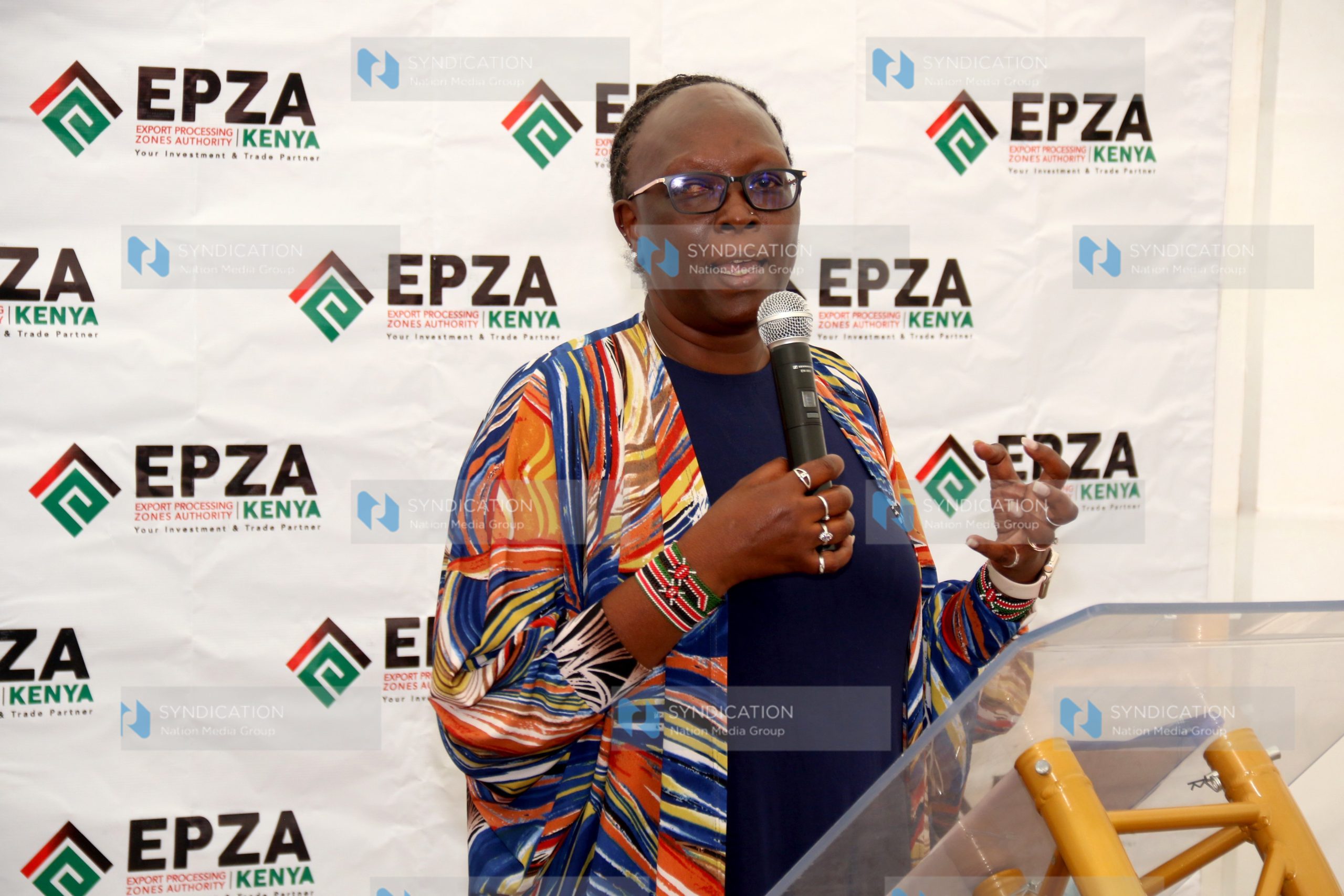 A tour to MAS Intimates Kenya firm at Export Processing Zone (EPZ)