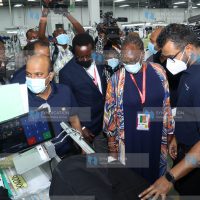 A tour to MAS Intimates Kenya firm at Export Processing Zone (EPZ)