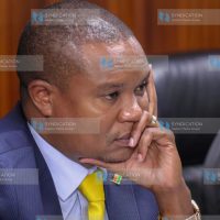 Kuria Kimani, during the session at Continental House, Nairobi