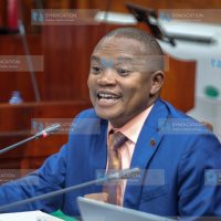 Kimani Kuria, during the session at County Hall