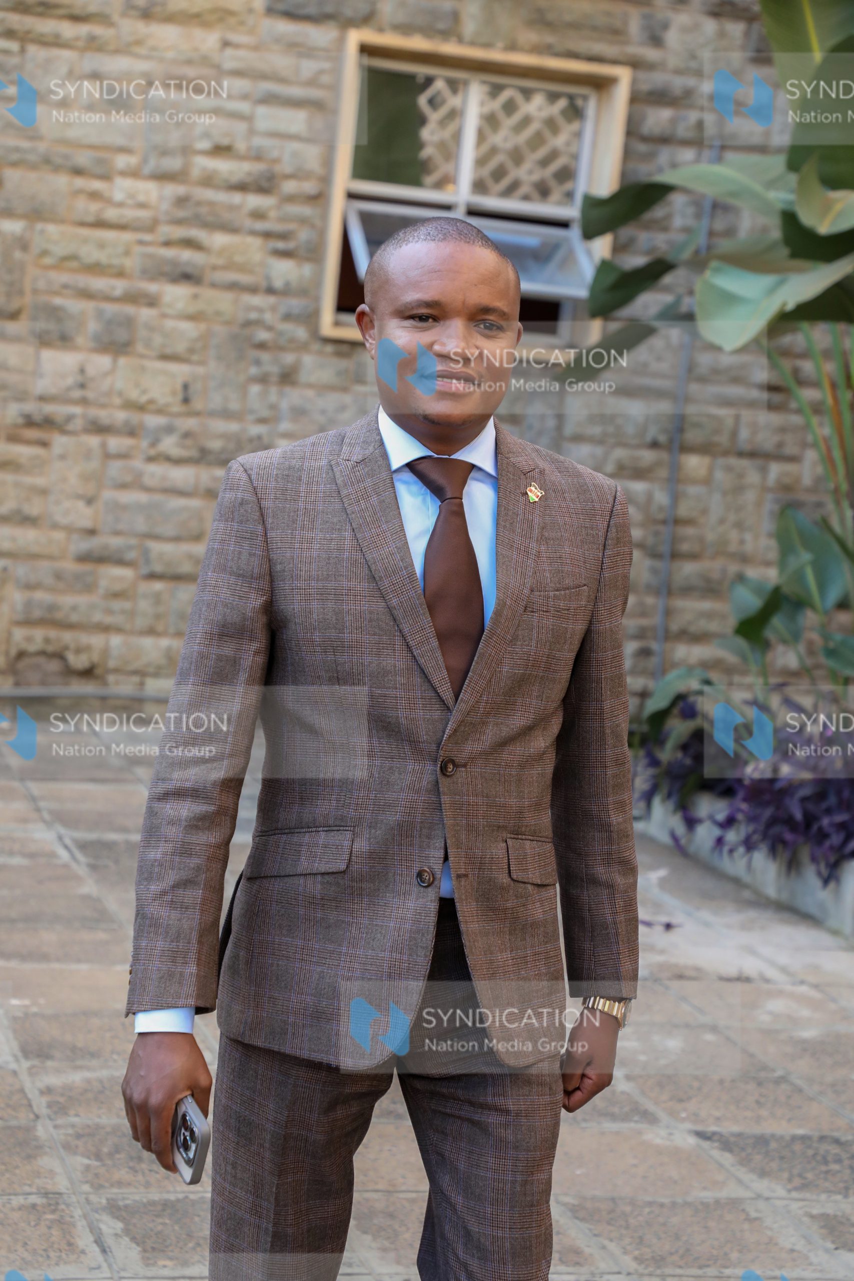 Francis Kuria Kimani, at Parliament Buildings