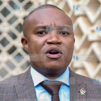 Francis Kuria Kimani, at Parliament Buildings