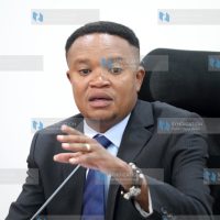 Francis Kuria Kimani during a committee session