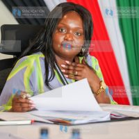 Dr. Nelson Makanda during the interviews