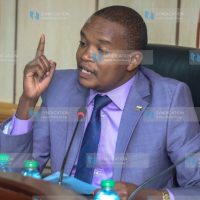 Kimani Kuria, during the session at Parliament Buildings
