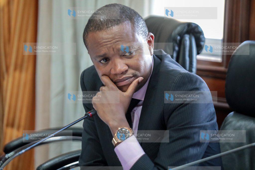 Kuria Kimani, at Parliament Buildings