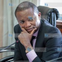 Kuria Kimani, at Parliament Buildings