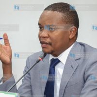 Kuria Kimani, during the session at Bunge Towers