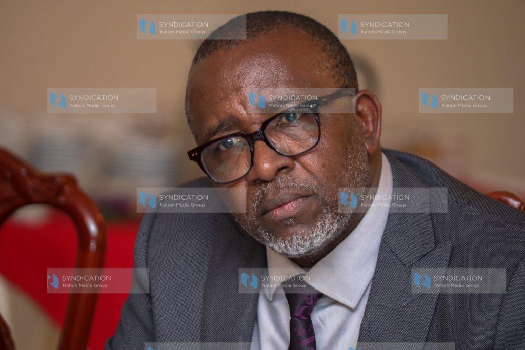 Linturi Mithika before the before the Committee on Delegated Legislation
