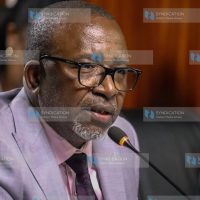 Agriculture Cabinet Secretary Mithika Linturi before the National Assembly Committee