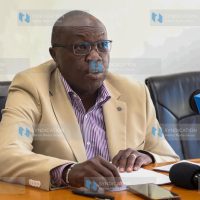 Rongo Member of Parliament Paul Abuor during the press conference