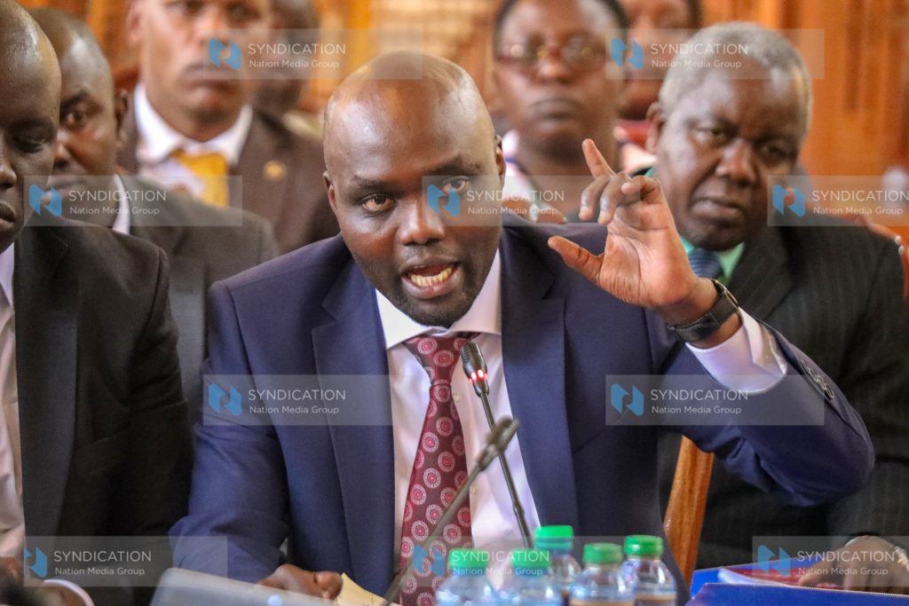 Senate Committee on Public and Special Funds at Parliament Buildings
