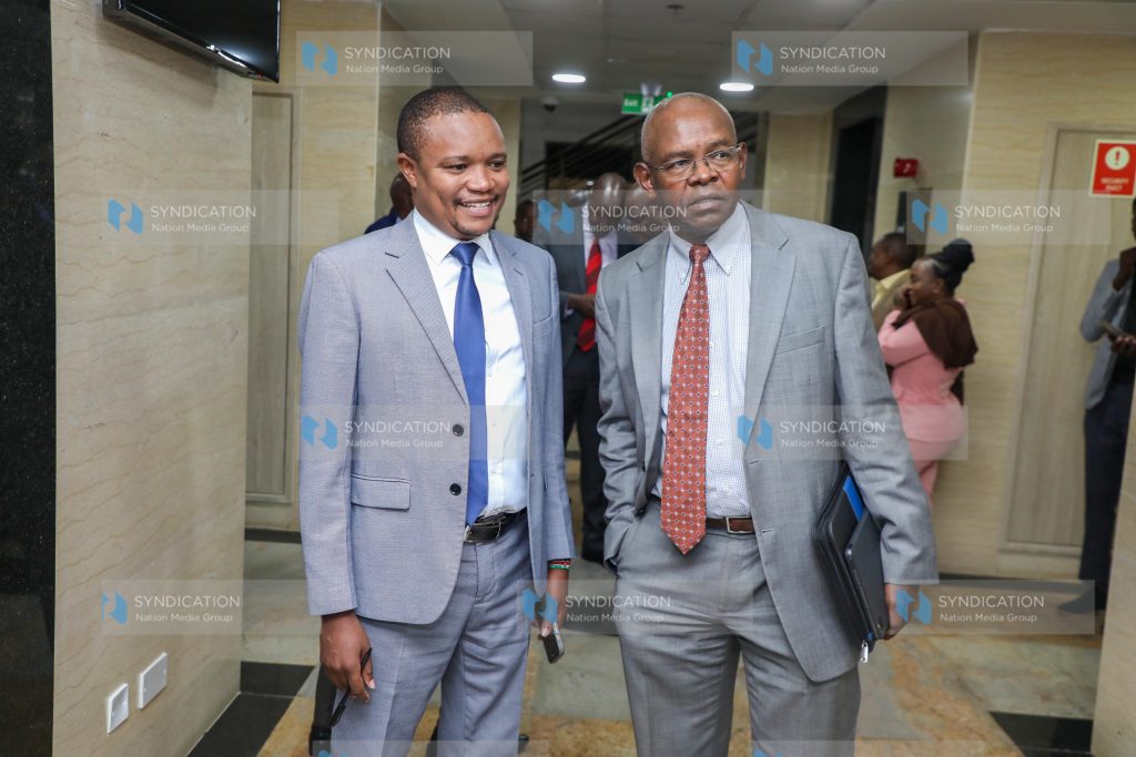 Kuria Kimani, during the session at Bunge Towers, Nairobi