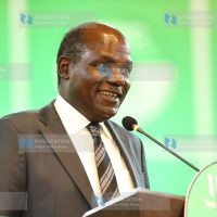 (IEBC) Chairman Wafula Chebukati address media during a Press briefing