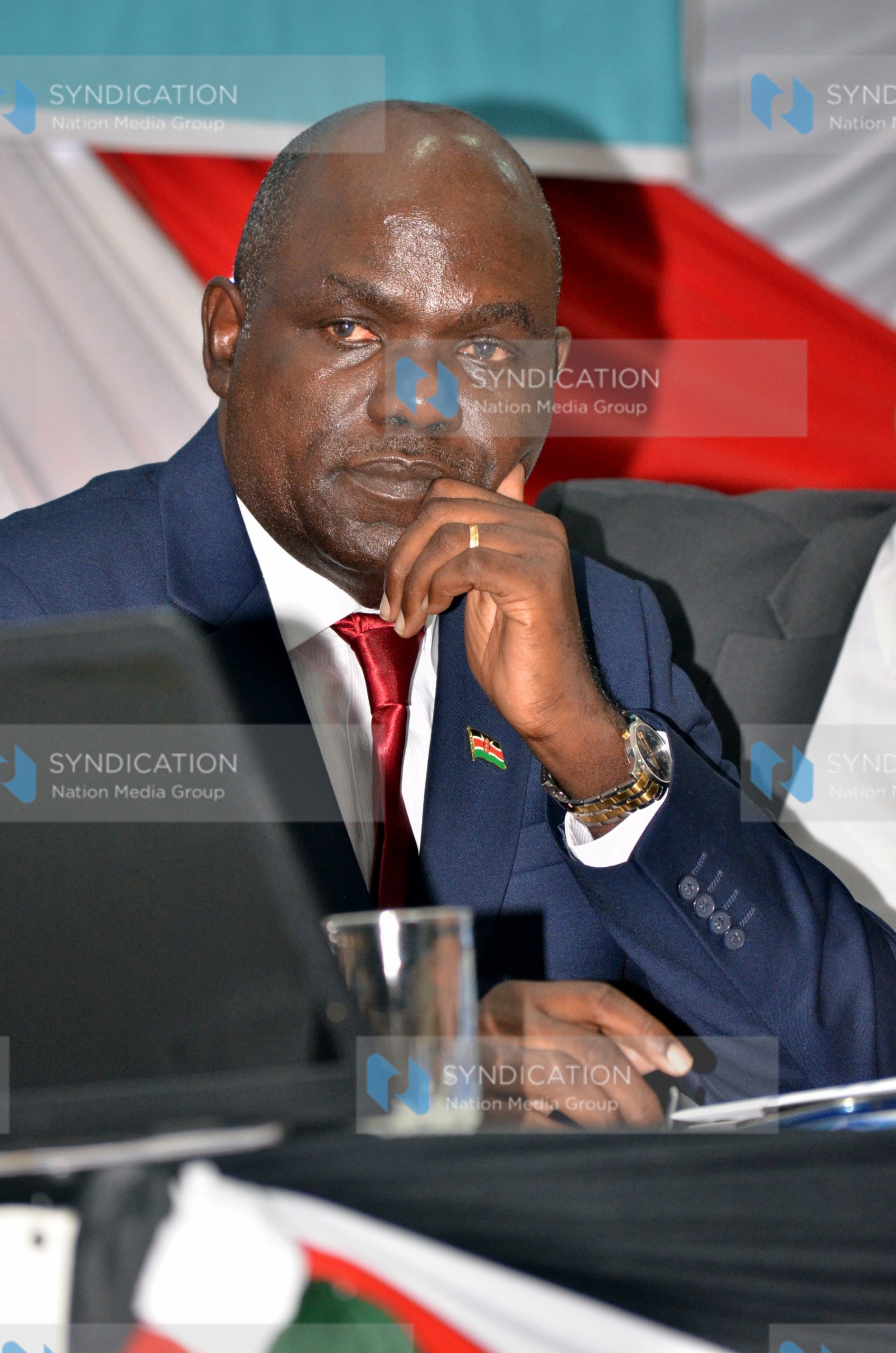 Independent Electoral and Boundaries Commission (IEBC) Chairman Wafula Chebukati