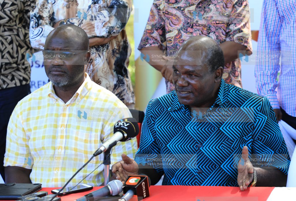 A consultative meeting between Kenya Editors Guild and IEBC