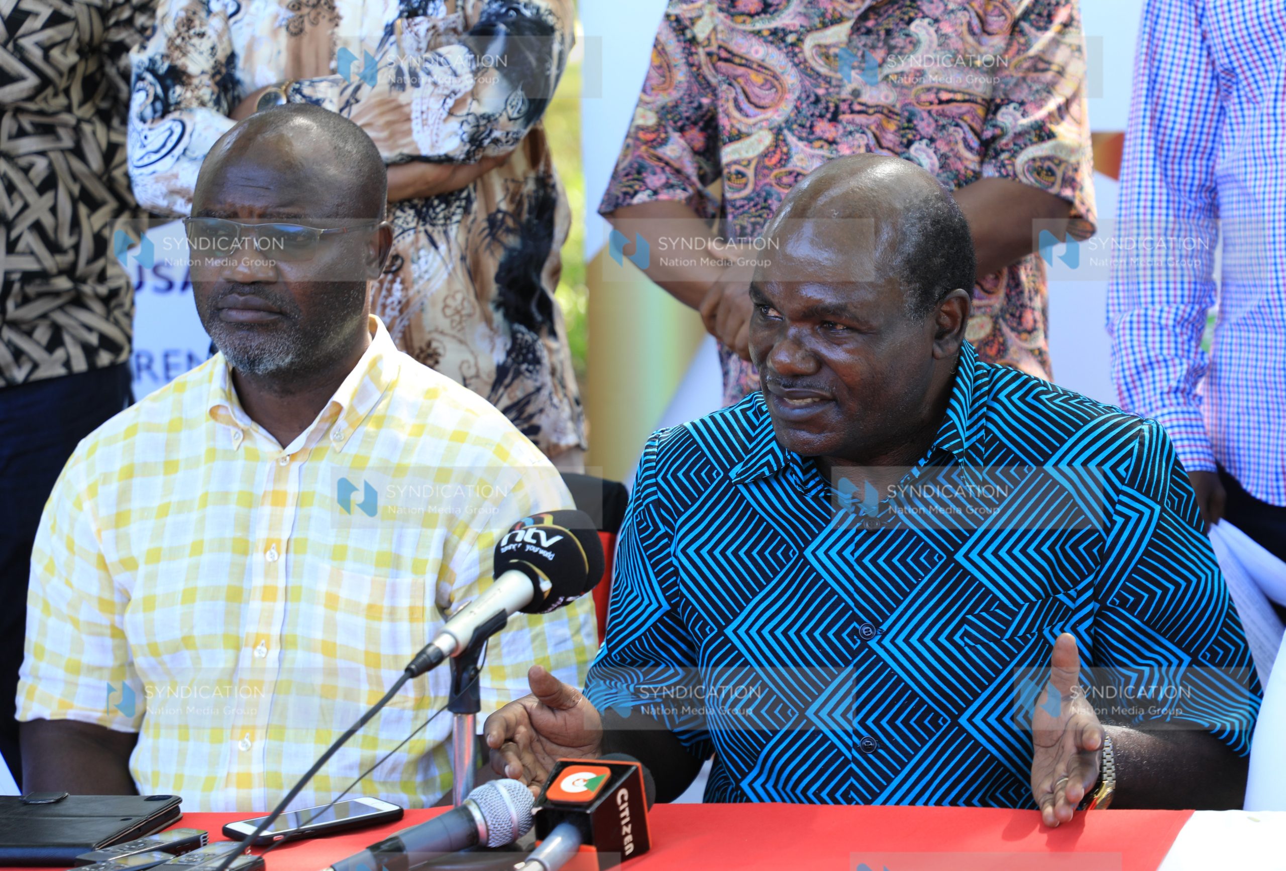 A consultative meeting between Kenya Editors Guild and IEBC