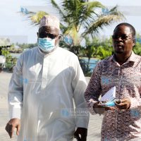 Stewart Madzayo, after addressing a press conference