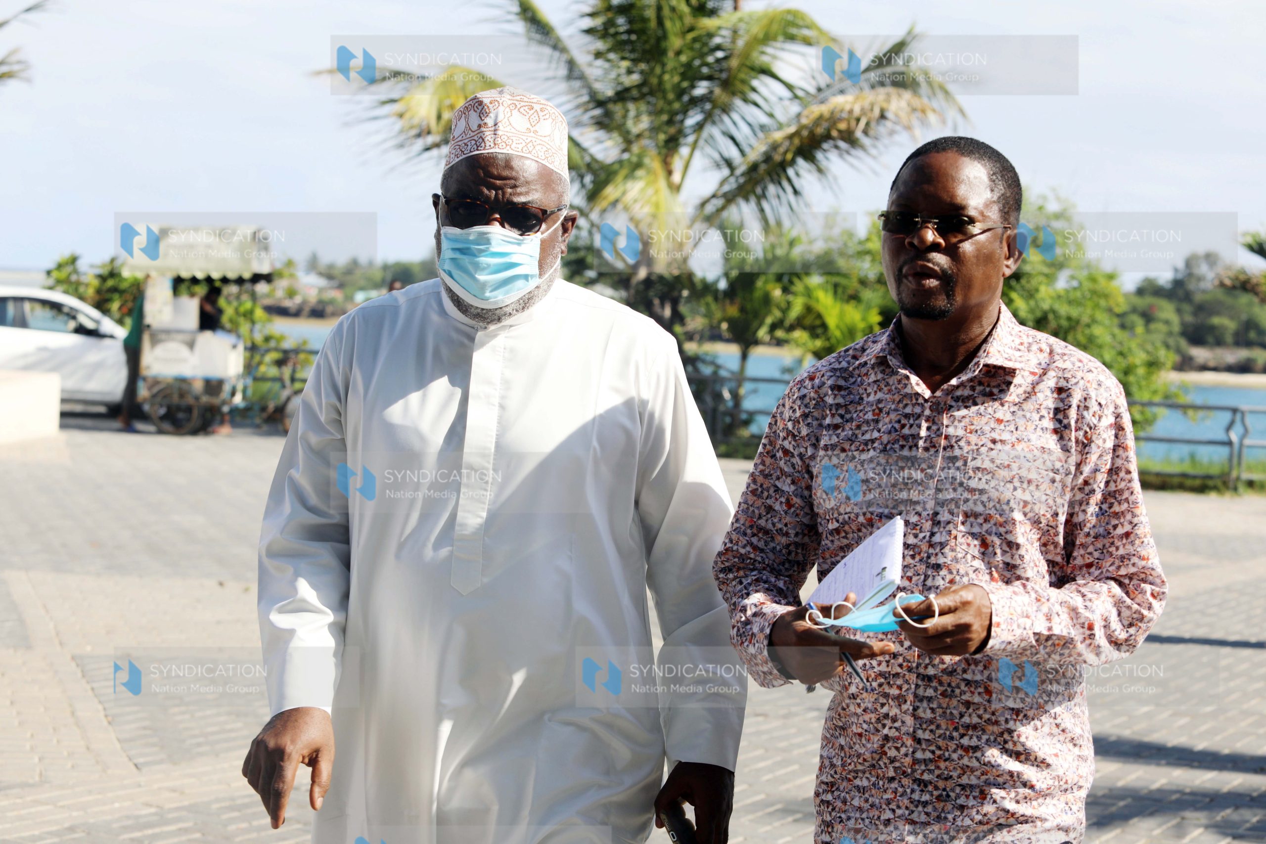 Stewart Madzayo, after addressing a press conference