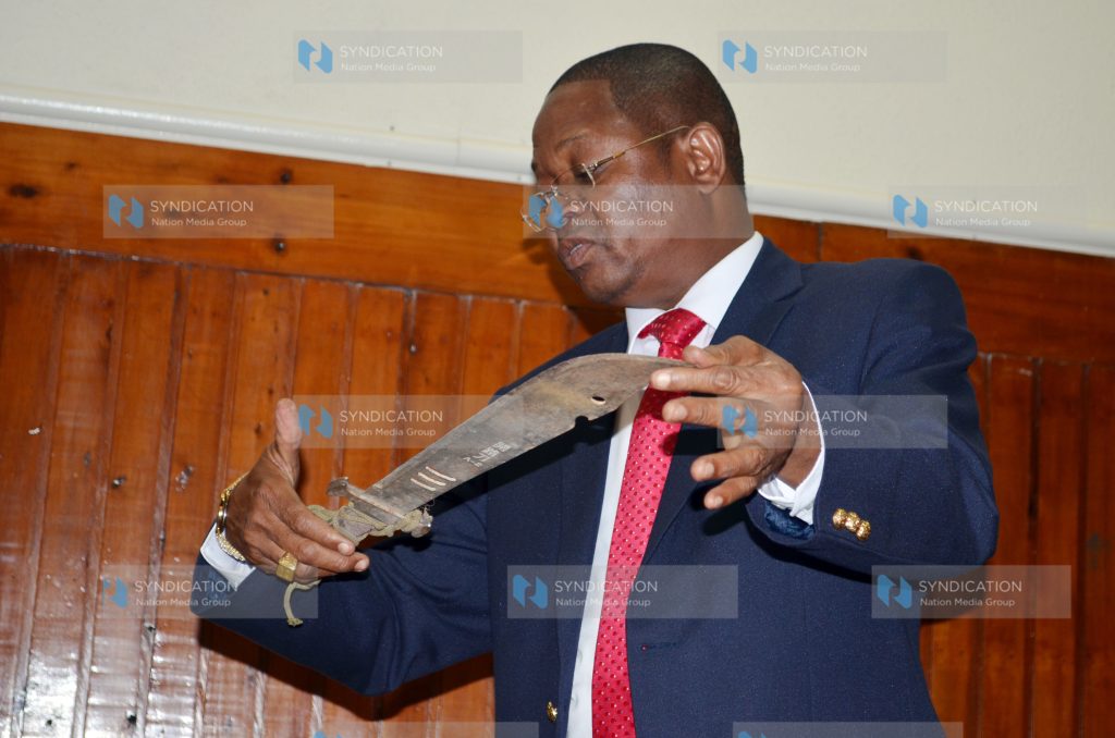 Kilifi Senator and retired judge Stewart Madzayo