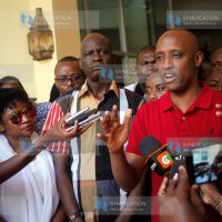 Nairobi county assembly majority leader Mr. Abdi Guyo together with his MCA's ready to address press conference