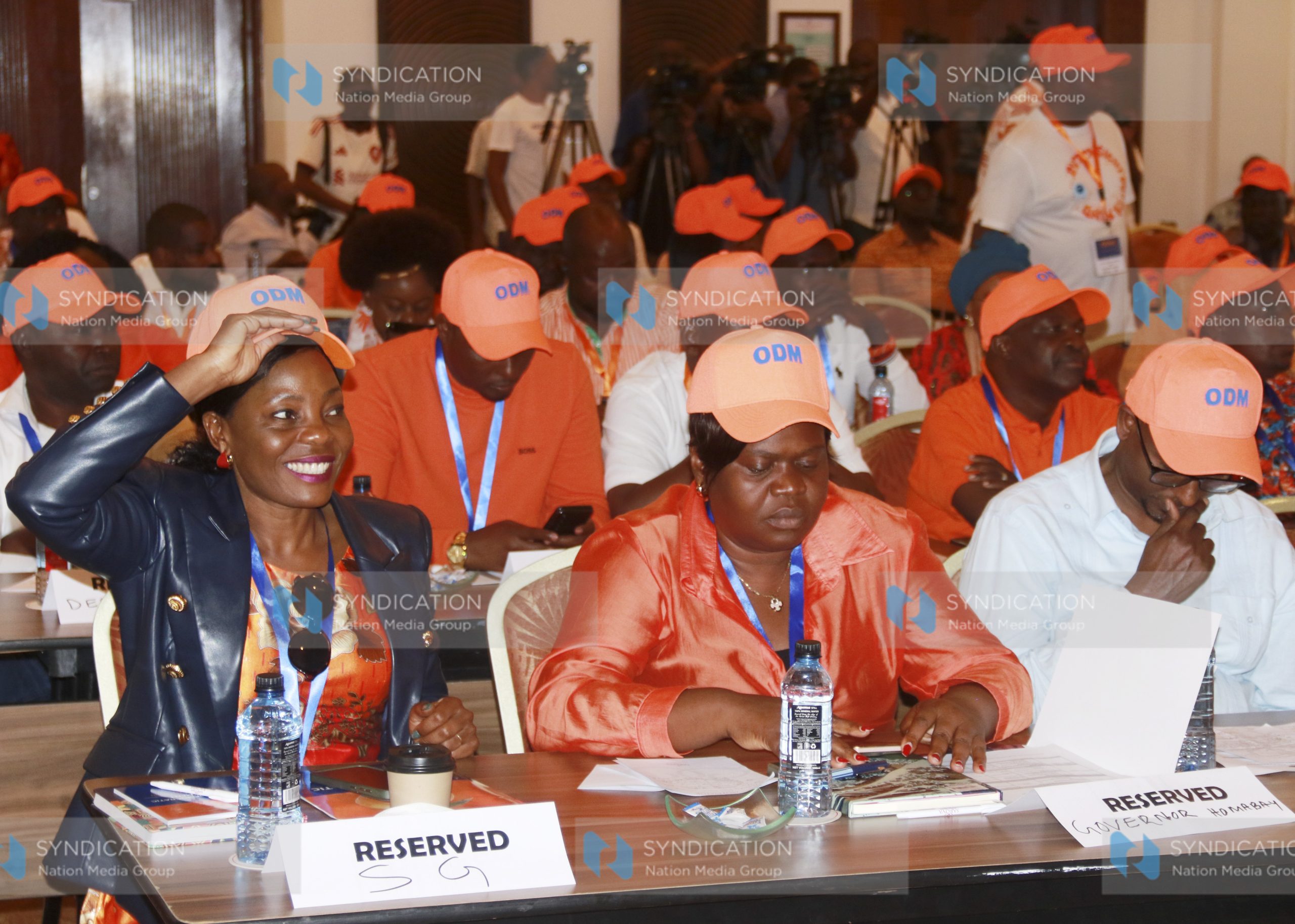 ODM Party Officials Retreat at Sarova Whitesands Beach Resort