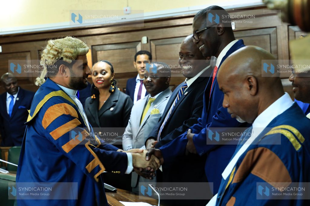 Swearing in of the Ward Reps