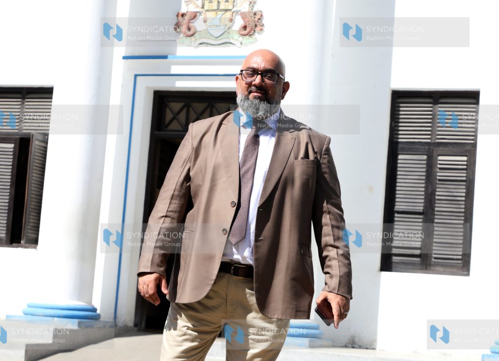 Tudor Ward Rep Samir Baloo, who tabled a Motion at the Mombasa County Assembly