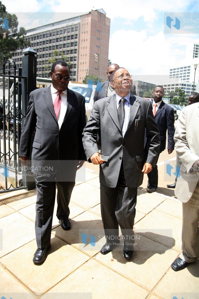 Official hand over of the courts from the ministry