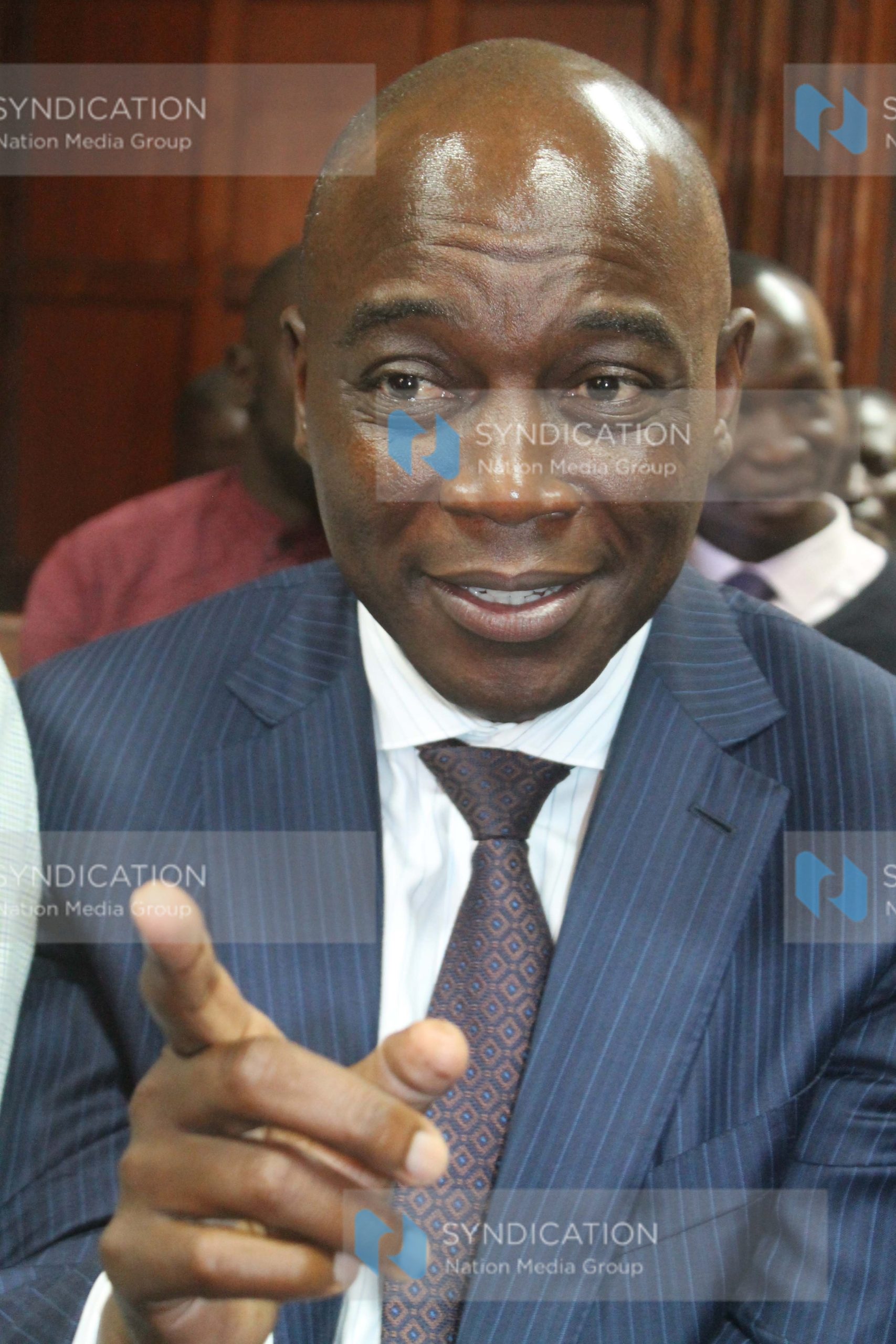 Suba South parliamentary aspirant Caroli Omondi in a Nairobi court