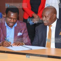 Signing of an MoU that provides for an engagement framework between the Central Region Economic Bloc (CEREB) and development partners