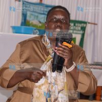 Ruth Odinga speaks during the Odinga family’s annual Christmas celebration