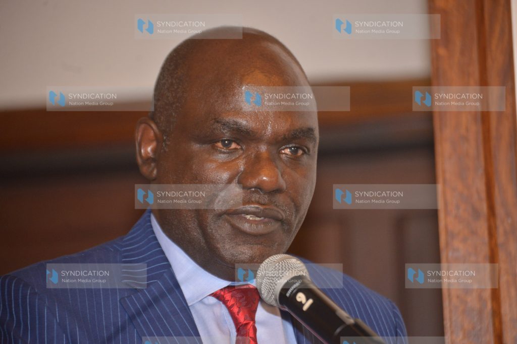 A meeting with Political parties' leaders on Voters Register Audit briefing and code of conduct signing ceremony