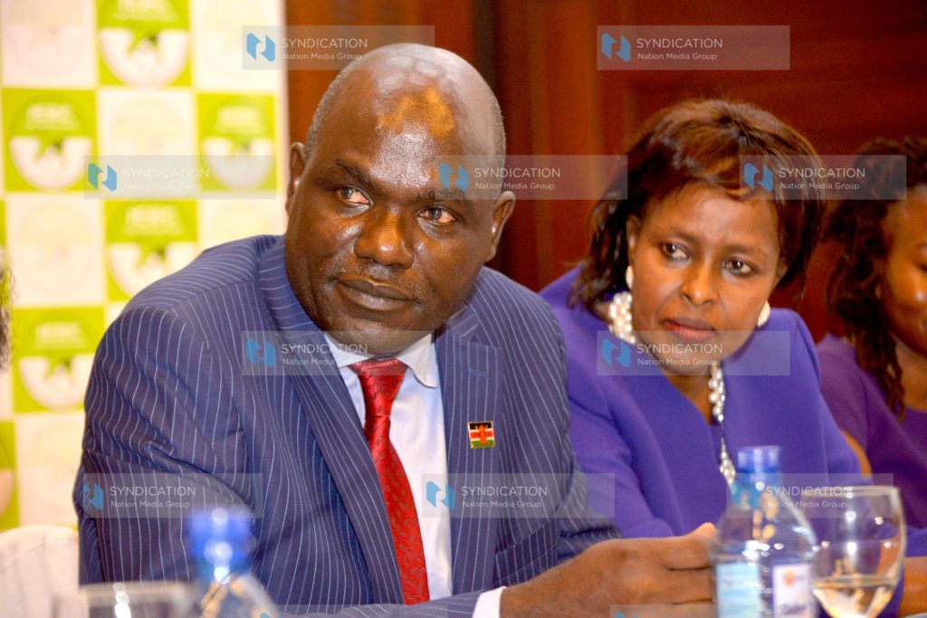 A meeting with Political leaders on Voters Register Audit briefing