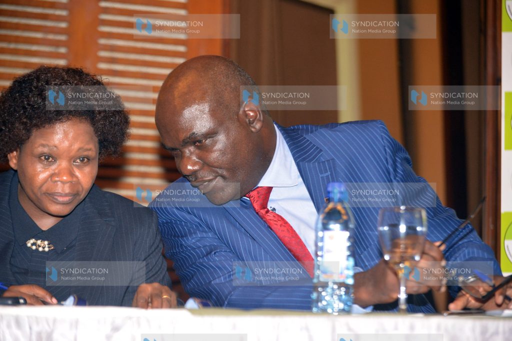 (IEBC) Chairman Wafula Chebukati