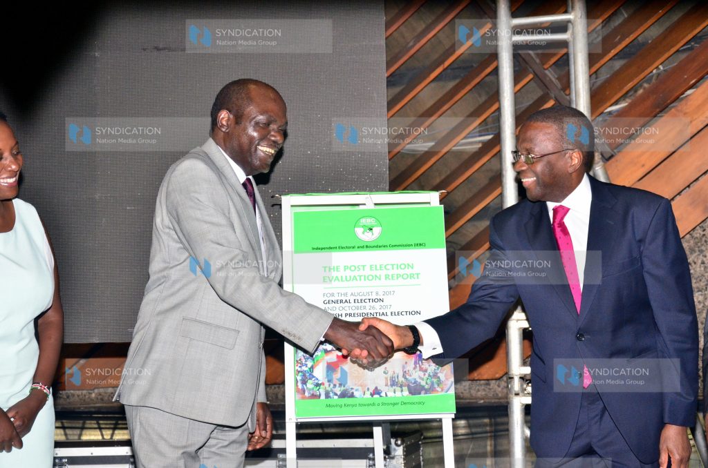The launch of the Post-Election Evaluation Report for the 2017 General and Fresh Presidential Elections