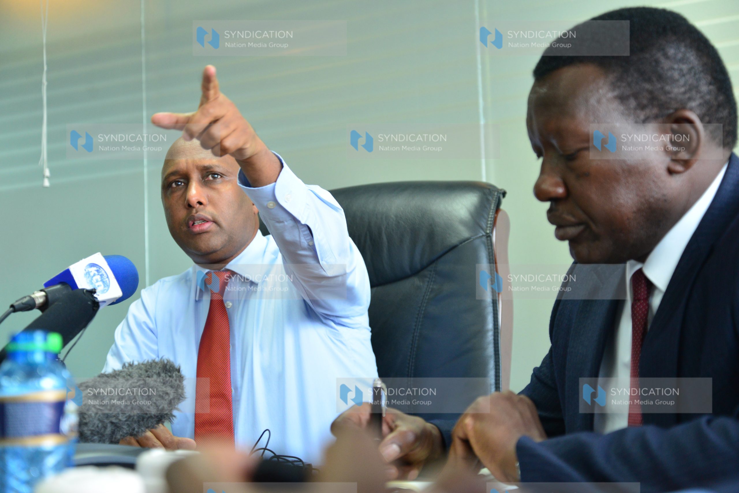 A media briefing on Kenya improved global competitive standing of doing business