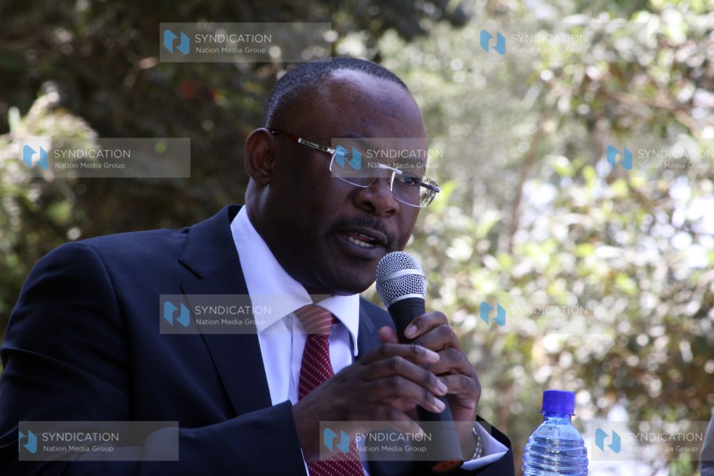 Westlands MP Timothy Wanyonyi addresses students